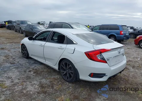 2019 Honda Civic Sport from USA, damaged, VIN 2HGFC2F89KH567463